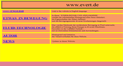Desktop Screenshot of evert.de